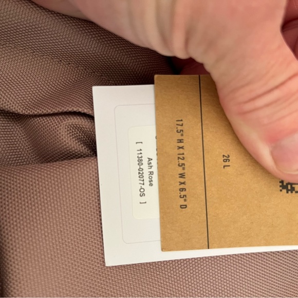 NWT Herschel Classic XL BackPack Ash Rose - Picture 10 of 12